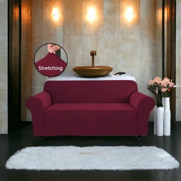 Husa pentru Canapea 3 locuri - Bordo