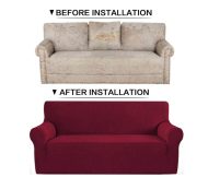 Husa pentru Canapea 3 locuri - Bordo - imagine 4