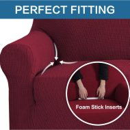 Husa pentru Canapea 3 locuri - Bordo - imagine 5