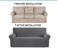 Husa pentru Canapea 3 locuri - Gri - imagine 2