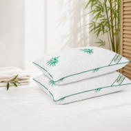 Set 2 Perne Matlasate Aloe vera 50/70 cm - imagine 4