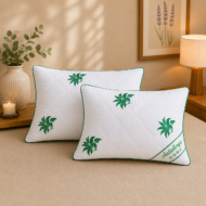 Set 2 Perne Matlasate Aloe vera 50/70 cm