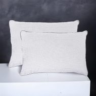 Set 2 Perne Antistres Albe 50/70 cm