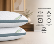 Set 2 Perne Lux Matlasate 50/70 cm - imagine 3