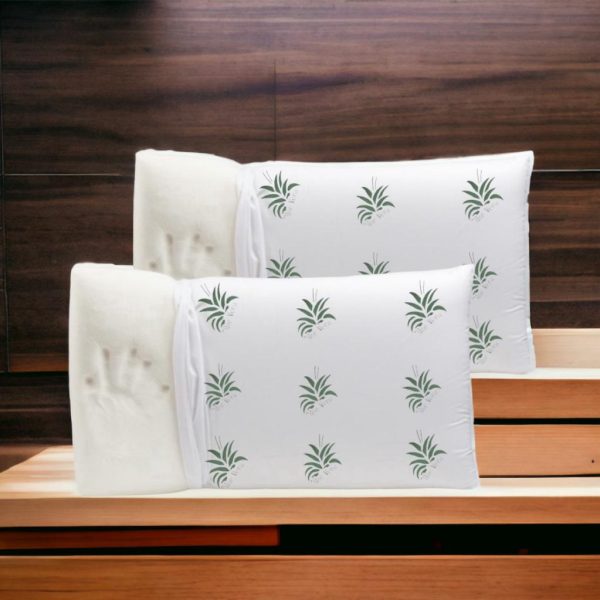 Set 2 Perne Memory Aloe Vera Micro 40/70 cm