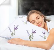 Set 2 Perne Memory Lavender Micro 40/70 cm - imagine 2