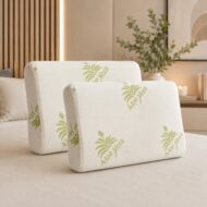 Set 2 Perne Memory Anatomice 35×50 cm