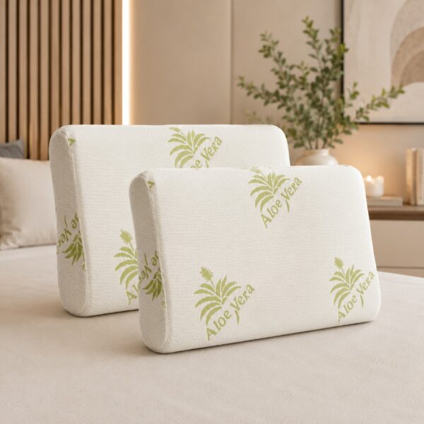 Set 2 Perne Memory Anatomice 35×50 cm