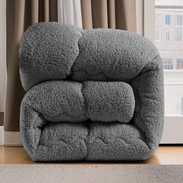 Pilota de iarnă blană Gri