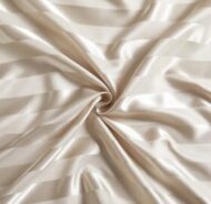 Lenjerie Damasc Polycotton 2 Persoane Crem - imagine 3