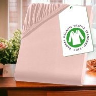 Cearceaf Bumbac Organic Roz