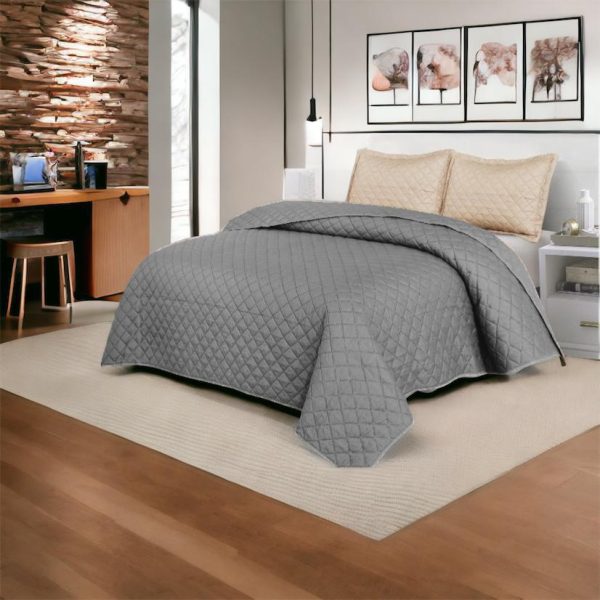 Cuvertura Matlasata 200/220 Gri