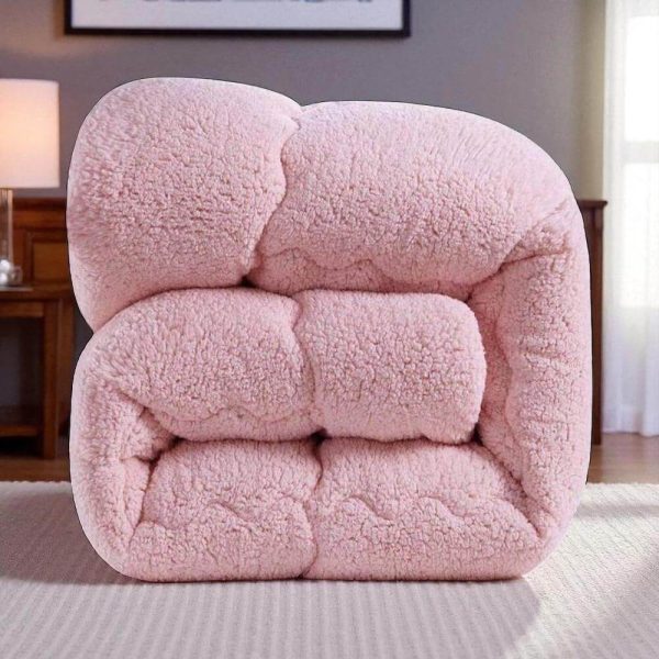 Pilota de iarnă blană Roz