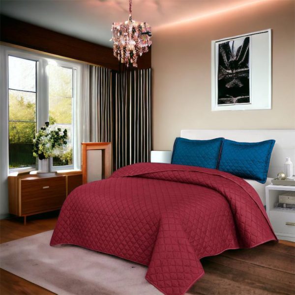 Cuvertura Matlasata 200/220 Bordo