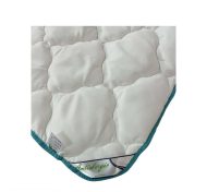 Set 2 Pilota Iarna Alb Chenar Turcuaz - imagine 3