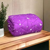 Set Pilota de Iarnă + 2 Perne  Mov - imagine 3