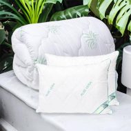 Set Pilota 200/220 cm + 2 Perne 50/70 cm - Aloe Vera