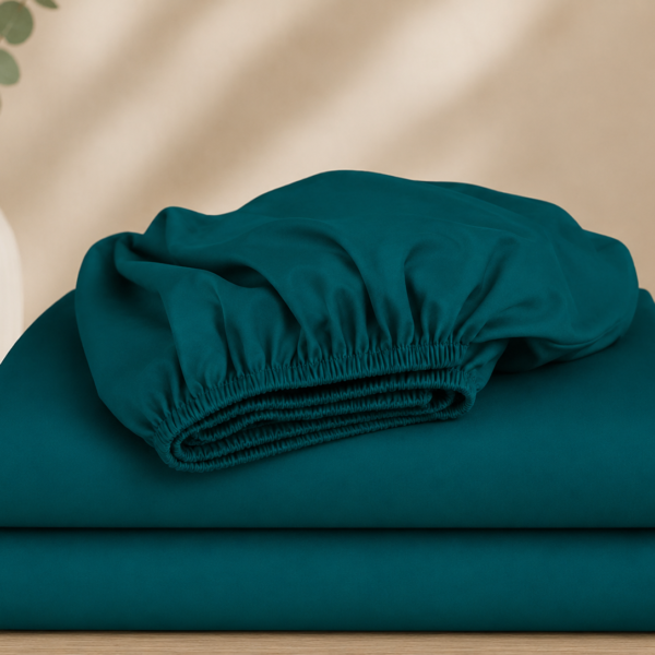 Cearceaf cu Elastic Bumbac Cottone Verde
