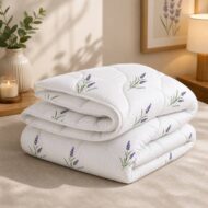 Set Pilota 140/210 cm + Perna 50/70 cm - Lavender - imagine 3