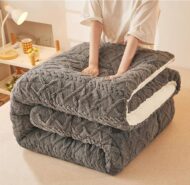 Pilota blana iarna Jacuard gri - imagine 2