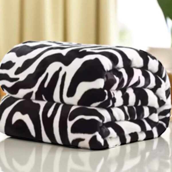 Pilota de Iarnă cocolino 200/210 cm Alb+Negru