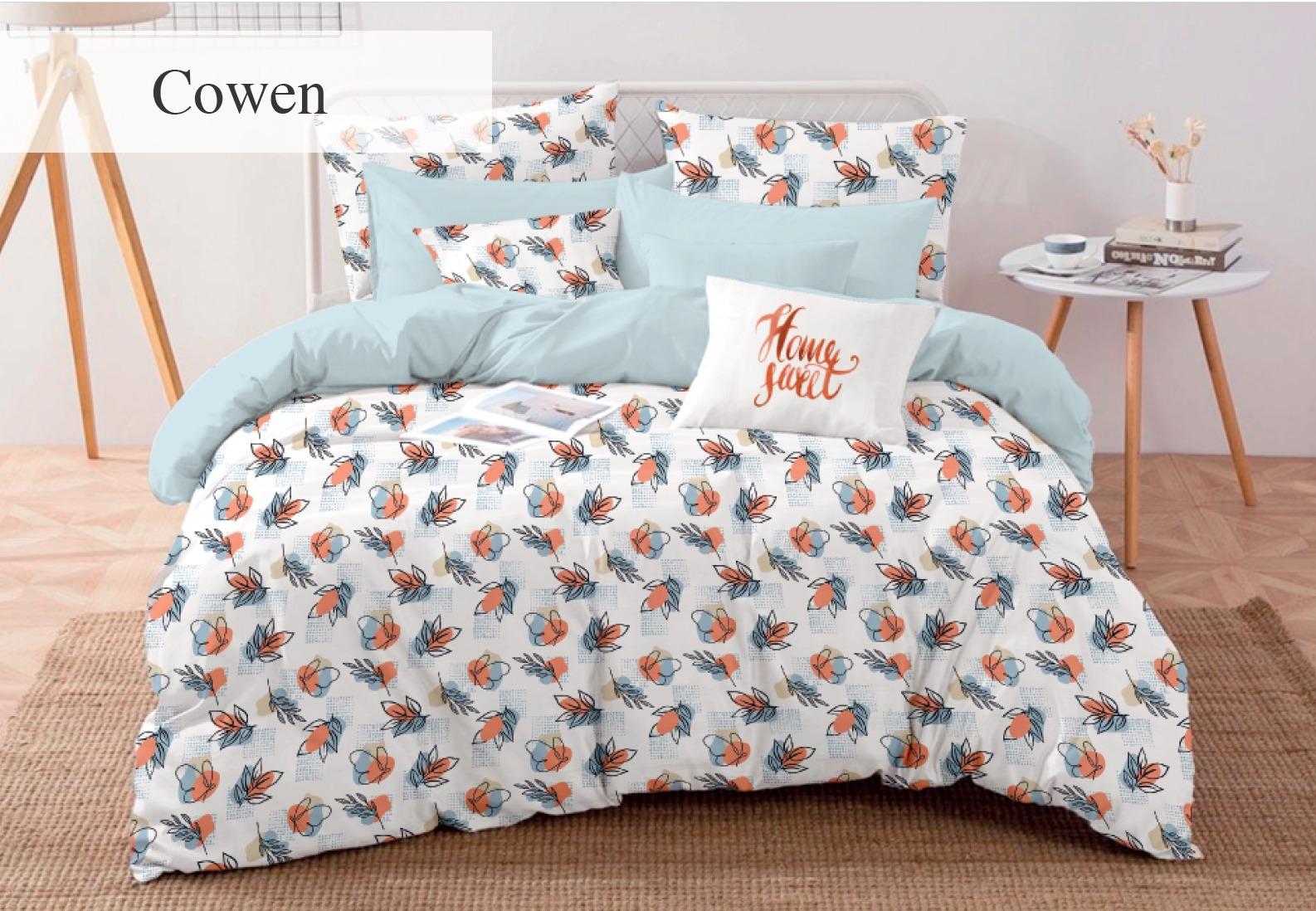 COVEN Lenjerie 2 Persoane Polycotton Cowen - imagine 1